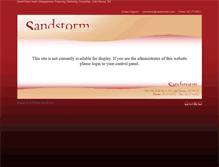 Tablet Screenshot of client205.twwebdev.com